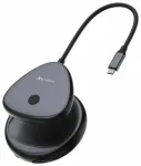 Verbatim Share My Screen USB-Wireless Adapter 4K mit Hub WDA-01 (Black)