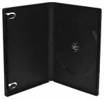 MediaRange DVD tu&scaron;čias dėklas 100 vnt. viengubas plonas Black