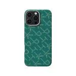 Pitaka Tactile Woven Case, PTK Green/Gold - iPhone 16 Pro