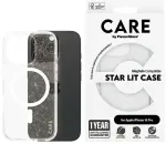 CARE by PanzerGlass Flagship Star Lit Case nugarėlės dėklas, skirtas iPhone 16 Pro 6,3" balta|white MagSafe 1342
