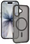 Tel Protect Twist telefono dėklas su MagSafe palaikymu iPhone 17 pilkas