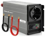Qoltec MS Wave Voltage Converter | 12V to 230V | 500/1000W | USB | Compatible with LiFePO4, GEL and AGM batteries