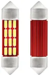 LED CANBUS 4014 12SMD Festoon C5W C10W C3W 36mm White 12V/24V