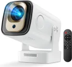 Riff HY260 Pro Ultra pārnēsājamais viedais projektors BT 5.4 1080p Android 11.0 Wi-Fi 6 ar automātisko trapeces korekciju