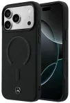 Mercedes 3D odinis telefono dėklas su MagSafe palaikymu telefonui iPhone 18 Pro Max | iPhone 17 Pro Max juodas