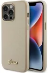 Guess Glitter Glossy Script Back Case Aizsargapvalks Priek&scaron; Apple iPhone 15 Pro