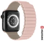 Swissten Silikona Magnētiskā Siksniņa priek&scaron; Apple Watch 38 / 40 mm