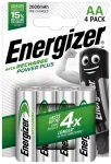 Energizer Accu Recharge Power Plus 2000 AA Uzlādējamas baterijas 4gb