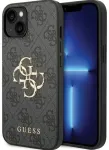 Guess PU Leather 4G Metal Logo Case Aizsargapvalks Priek&scaron; Apple iPhone 15