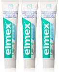 Elmex Sensitive Protection Gentle White Toothpaste for Naturally White Teeth 3x75 Ml