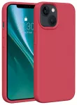 Etteri silikoninis dėklas telefonui iPhone 14, avietinės spalvos