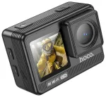 Sports camera Hoco with two screens 1,3" + 2" anti-shake IPS 4K/30fps DV102 black
