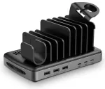 Įkroviklis Lindy CHARGER STATION 160W USB 6PORT/73436 LINDY