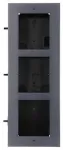 Hikvision HIKVISION DS-KD-ACF3, r&aacute;meček pro modul&aacute;rn&iacute; interkom, pro 3 moduly, z&aacute;pustn&aacute; mont&aacute;ž