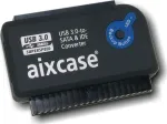 aixcase USB 3.0&ndash;SATA ir IDE konvertētājs OTB ar baro&scaron;anas bloku T&Uuml;V