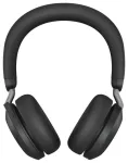 Jabra Evolve2 75 Stereo MS USB-C headset Black su įkrovimo doku