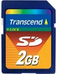 Atminties kortelė Transcend TS2GSDC SD 2 GB Class 4 (TS2GSDC)