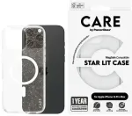Dėklas CARE by PanzerGlass Flagship Star Lit Case, skirtas iPhone 16 Pro Max 6,9" baltas|white MagSafe 1344