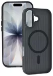 Tel Protect Twist telefono dėklas su MagSafe palaikymu iPhone 17 Pro juodas