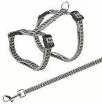 Cat harness with leash - Trixie Harness with Lead, Reflecting 22/42cm/10mm, Lead 1.20m