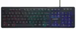 Gembird KB-UML-02 Rainbow Backlight Klaviatūra