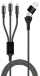 Maxlife ALLin1 66W USB / USB-C / Lightning / 2x USB-C Vads 1m