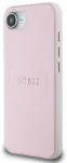 Guess PU Grained Classic Logo MagSafe Case Aizsargapvalks priek&scaron; Apple iPhone 16e