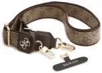 Guess Crossbody Strap PU 4G Metal Logo / brūns