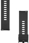 Tactical Quick Release Silicone Band Viedpulksteņu siksniņa 22mm / melna