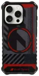 Audi IML Sport MagSafe Case iPhone 15 Pro Max 6.7" juodas hardcase AU-IMLMIP15PM-RSQ|D2-BK