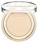 Clarins Ombre Skin Nude Primer-Infused Eyeshadow - Matte Satin + Pearlized Finishes 0.05 Oz. - Matte Ivory