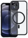 FULL MATTE MAG COVER telefono dėklas su MagSafe palaikymu iPhone 12 juodas