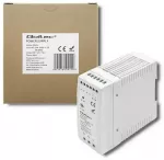 Qoltec DIN rail power supply | 60W | 12V | 5A | White | Slim