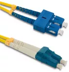 Qoltec Patchcord fiber optic SC/UPC - LC/UPC | Singlemode | 9/125 | G652D | Duplex | 3m
