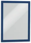 Self-adhesive pocket DURABLE DURAFRAME&reg; A4, with frame, blue, 2 pcs/pack.