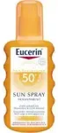 Eucerin Clear Sun Spray SPF 50 - Transparent spray tanning 200ml