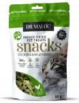 Treats for cats - DR Malou, Cat treats cubes with chicken and GRASS 50g