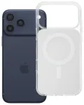 Case for iPhone 17 Pro Max / 18 Pro Max Clear Fusion Mag Cover compatible with MagSafe white
