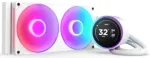 NZXT Elite 280 RGB V2 Procesora &scaron;ķidruma dzesē&scaron;anas komplekts Balts