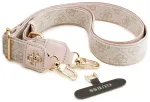 Guess Crossbody Strap PU 4G Metal Logo / rozā