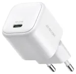 Joyroom JR-TCG15 Travel Charger Mini GaN Fast Charger Type-C, PD Tīkla lādētājs 30W / balts