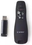 Gembird WP-L-12 Bezvadu USB prezentētājs ar lāzera rādītāju / melns