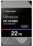 HDD Server WD/HGST Ultrastar 22TB DC HC580, 3.5", 512MB, 7200RPM, SATA, 512E SE NP3, SKU: 0F62785