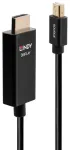 LINDY Mini-DisplayPort į HDMI adapterio kabelis su HDR 1m