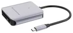 CONCEPTRONIC USB-C3.2->SD/TF4.0/CFast2.0 kortelių skaitytuvas Black