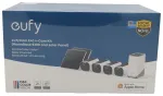 eufyCam E40 komplekts ar 4 kamerām (HomeBase S380 un saules paneli)