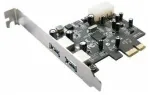 Longshine USB 3.0 PCIe 4* i&scaron;orinė plok&scaron;tė