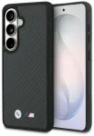 BMW M Kevlar Case Logo MagSafe Aizsargapvalks priek&scaron; Samsung Galaxy S26 / melns