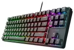 Trust 25724 GXT 864 Cada Spēļu tastatūra USB QWERTY English / melna