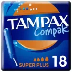 Tampax Compak Super Plus 18 vienetai
